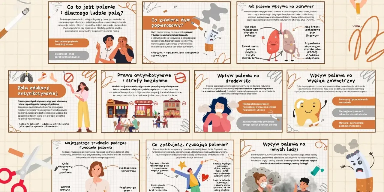 Tycie po rzuceniu palenia to mit. Rzucając palenie, zyskujesz lepsze zdrowie, wygląd i oszczędności.