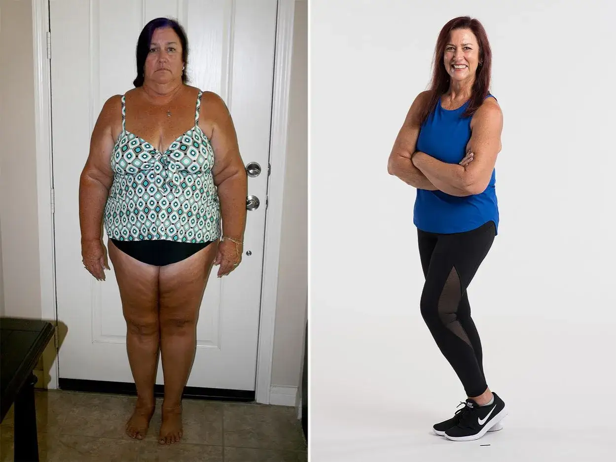 Metamorfoza kobiety: od nadwagi do szczupłej sylwetki. Dowiedz się, jak schudnąć 5 kg w 3 dni dzięki tej transformacji.