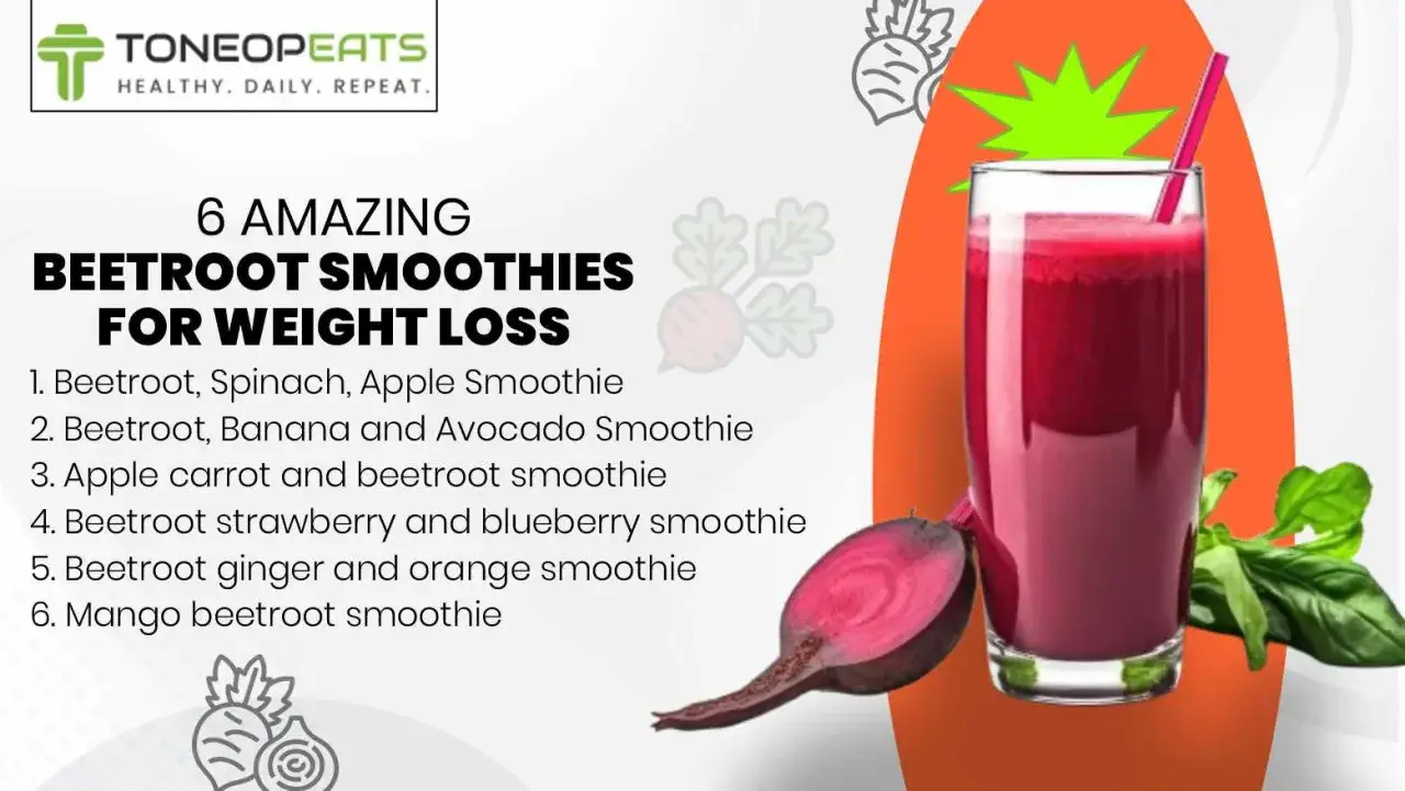 Koktajl z buraka na odchudzanie. 6 przepisów na pyszne i zdrowe smoothie z buraka, które wspierają proces redukcji wagi.